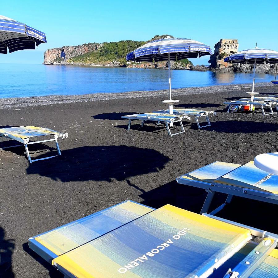 Alfieri Bed&Beach - Free Parking & Wifi Praia a Mare Bagian luar foto